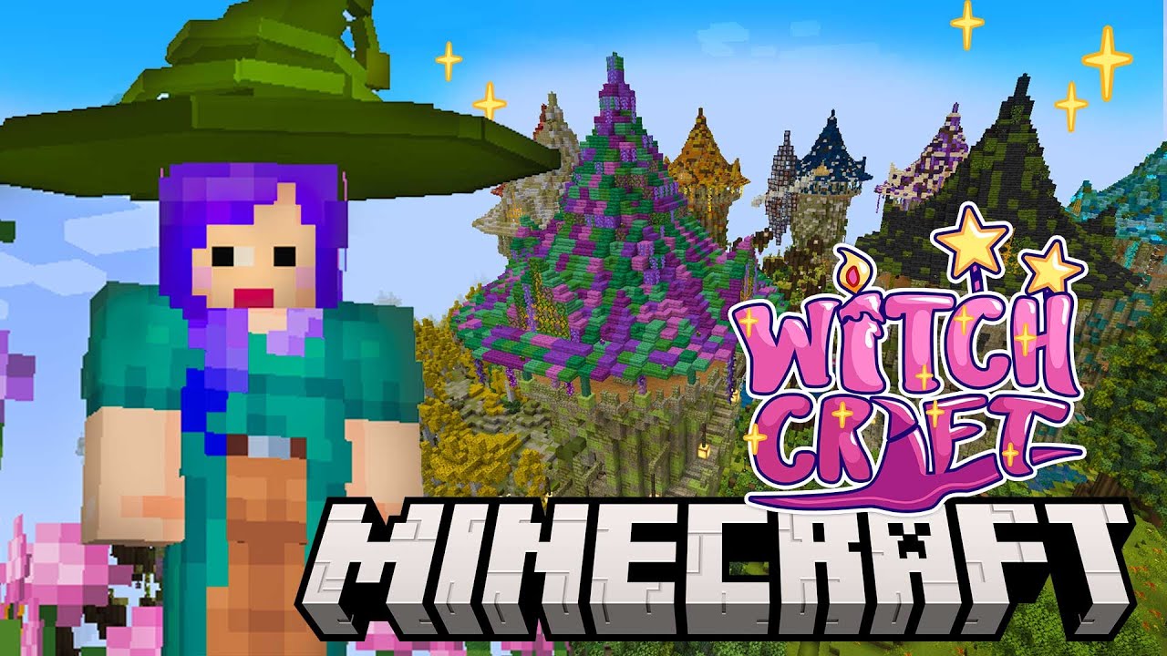 A Whole New MAGICAL World | Ep1 | Minecraft Witch Craft SMP - YouTube