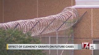 Effect of clemency grants on future cases in North Carolina