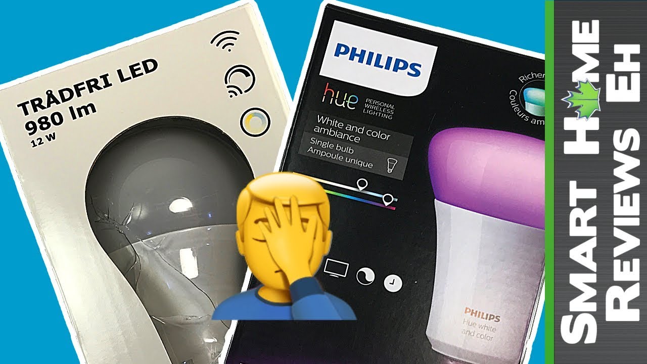 Philips Hue White Ambiance Vs. Ikea Tradfri - One Of These Products Is ...