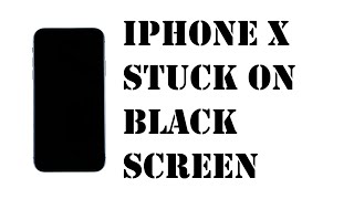 Fix iPhone X black screen of death after iOS 13.3