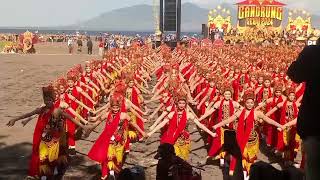 Festival Gandrung Sewu Pantai Marina Bom Banyuwangi 2024.