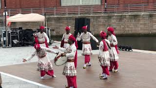 Bhangra bollywood desi indian music at Liverpool river festival 2019