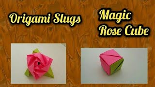 How to Make an Origami Magic Rose Cube-(Step by Step): Part 2