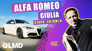 Alfa Romeo Giulia Quadrifoglio | Drifttest mit 510 PS & V-Max 307 km/h! | Matthias Malmedie