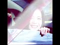 remake of jisoo in  a car