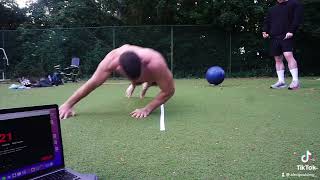 MOST SIDE JUMP PUSH UPS IN 1 MINUTE (55) - OFFICIAL GUINNESS WORLD RECORD 🌍 🏆🔥🥇
