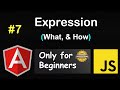 What is Expression, and How to use Expression in Angular JS | Angular JS Tutorial #7
