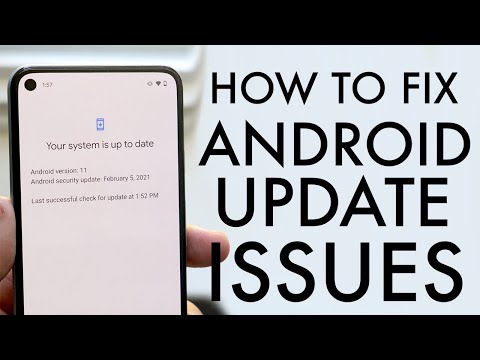 How to fix Android not installing/downloading software update! (2021)