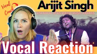 ⚡Arijit Singh with his soulful performance | 6th Royal Stag Mirchi Music Awards⚡Vocal Coach Reacts