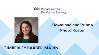 Download and Print a Photo Roster