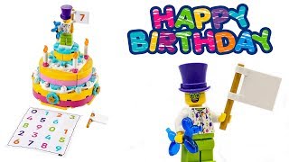 Lego Miscellaneous  40382  Birthday Set  SPEED BUILD REVIEW