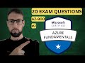 Azure Fundamentals AZ 900 Real Exam Questions #2