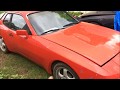 Red 1984 Porsche 944 Part 1