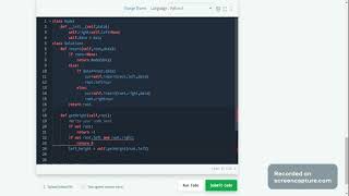 HackerRank Python Day 22 Solution,30Days of python coding#binarytree #solution #python #coding