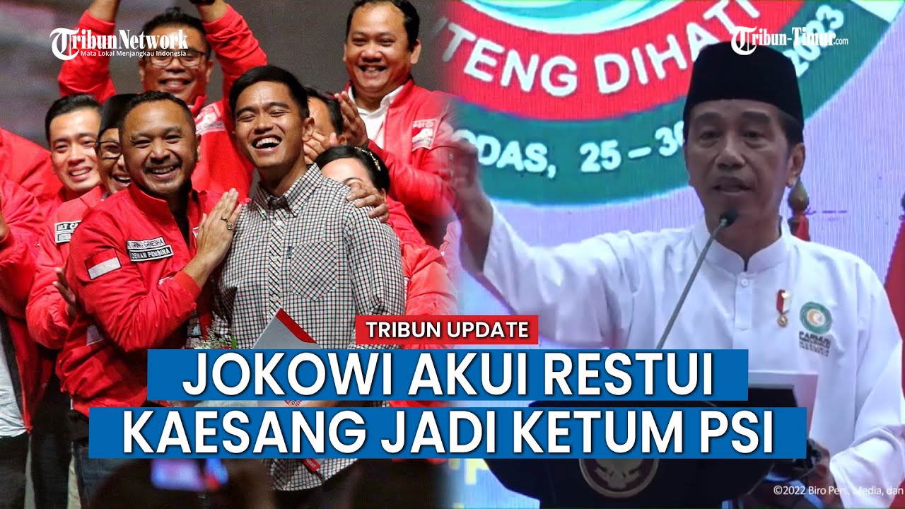 Jokowi Capek Ditanya Melulu Soal Kaesang Masuk PSI: Tanyakan Ke Kaesang ...