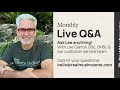 September 2024 - Ask Lee Anything Q&A with Lee Carroll, BSc, BHSc (whm)