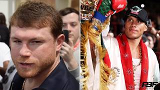 "YOU CAN'T MAKE LIGHT HEAVYWEIGHT" - CANELO ALVAREZ FIRES MESSAGE TO DAVID BENAVIDEZ, MAYWEATHER