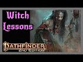 Pathfinder 2e Witch Class Overview (Lessons + Feats)