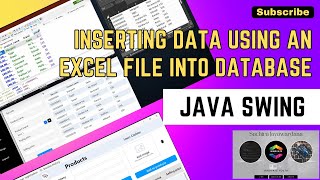 Inserting data using an Excel file into database table using java #Demo #java #bulkiploading
