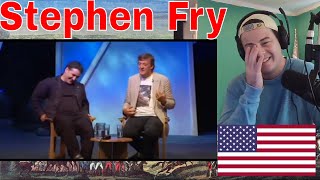 American Reacts Stephen Fry on American vs British Comedy