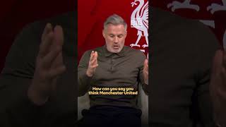 Jamie Carragher and Gary Neville can't seem to agree