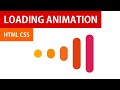 Loading Animation HTML CSS