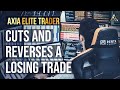 AXIA Elite Trader Takes A Loss, Then Cuts & Reverses During ECB - Live Trading | Axia Futures