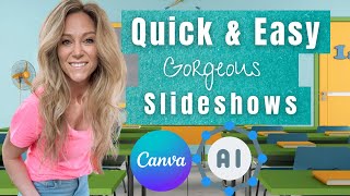 Slideshow in SECONDS | Lesson Prep Made Easy Through Canva’s AI