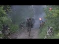 Russian and Serbian special forces anti-terrorism exercises