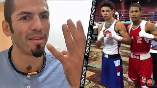 JORGE LINARES "RYAN GARCIA HAS MORE POWER THAN DEVIN HANEY; BOTH NOT READY FOR BIG FIGHTS"