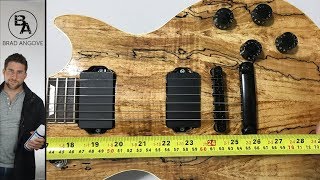 Guitar Tip | Scale Length and Bridge Placement
