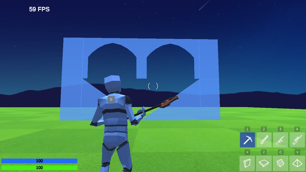 1v1 Lol Building Simulator Battle Royale Shooting Game Youtube