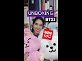 unboxing bt21 miniso colombia