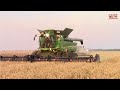 2,800 Acre Wheat Field Harvested by JOHN DEERE S790 Combines