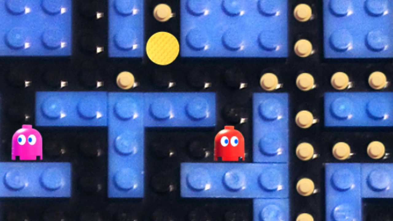 Lego Bricksels Pac Man Youtube