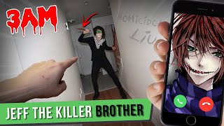 (SCARY) CALLING HOMICIDAL LIU ON FACETIME AT 3 AM!! (JEFF THE KILLER'S BROTHER)