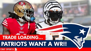 🚨REPORT: Patriots Interested In Trading For Veteran Wide Receiver! Tee Higgins or Brandon Aiyuk?