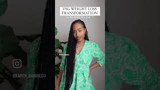 1 year later … #vsg #weightlosstransformation