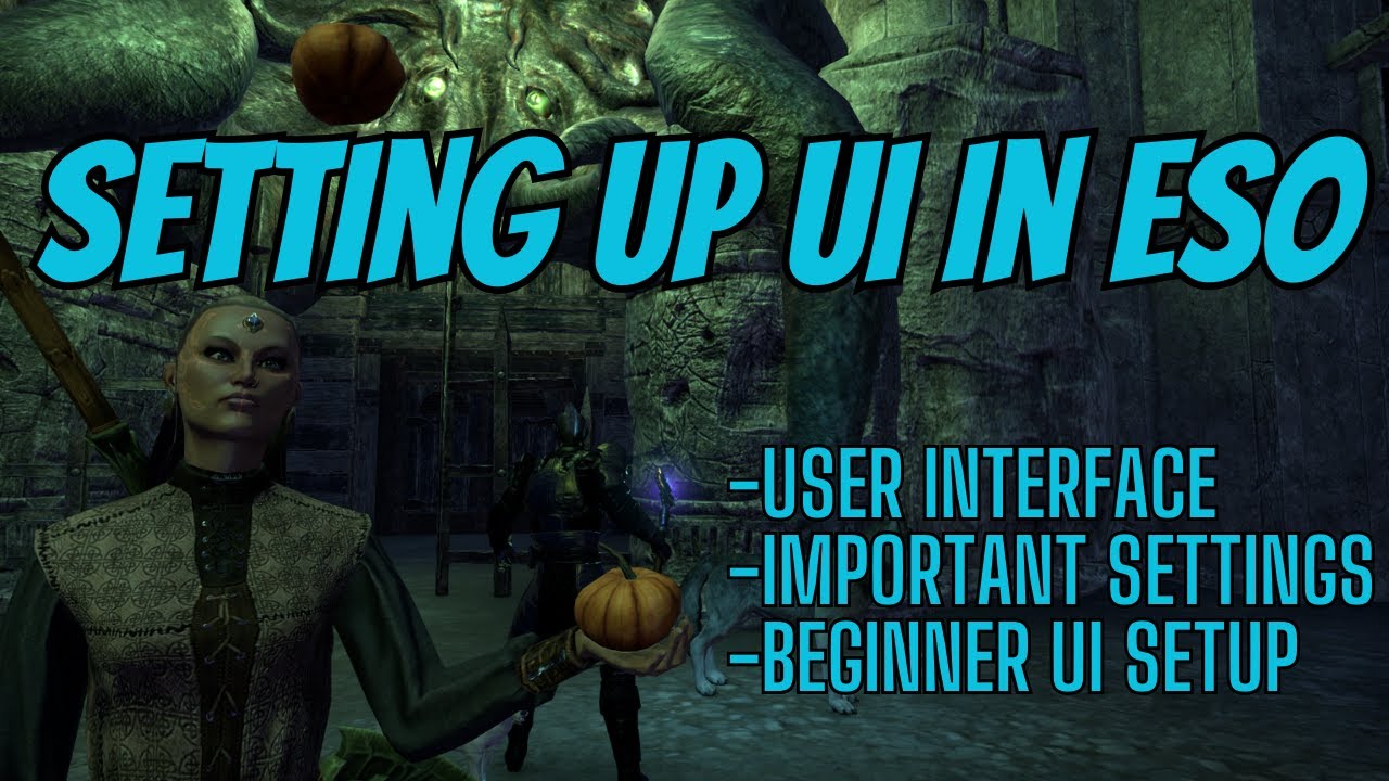 User Interface Settings In Eso Youtube