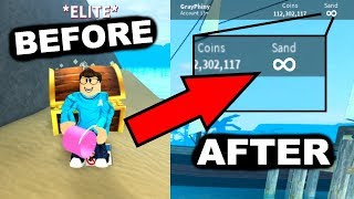 Roblox Treasure Hunt Simulator Red Sand Free Robux Denis - 