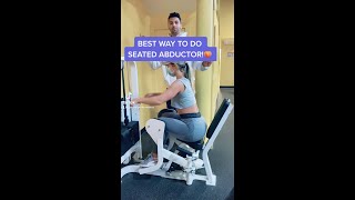 How To Use The Seated Hip Abductor Machine For Bigger GLUTES