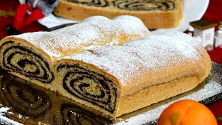 Lenten poppy seed strudel