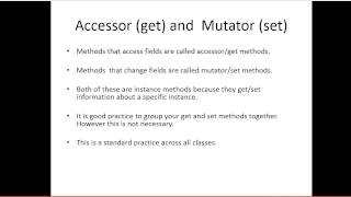 Encapsulation (Java) -Power Point