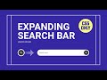 Enhance Your Website with CSS Only Expandable Search Bar