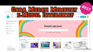 #Tutorial. Cara Mudah Membuat e-Modul Interaktif yang Atraktif