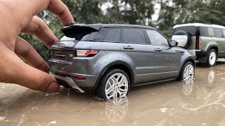 Mini Range Rover Evoque | Off-roading | Diecast Model Car Unboxing