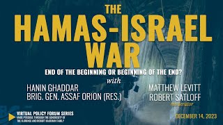 The Hamas-Israel War: End of the Beginning or Beginning of the End?