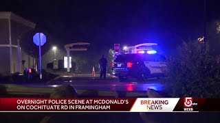 Police investigating incident at Framingham McDonald's