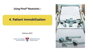 PINEL: Patient immobilisation 2023 02 25