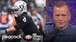 Is Aidan O'Connell a band-aid or decoy for Las Vegas Raiders? | Pro Football Talk | NFL on NBC